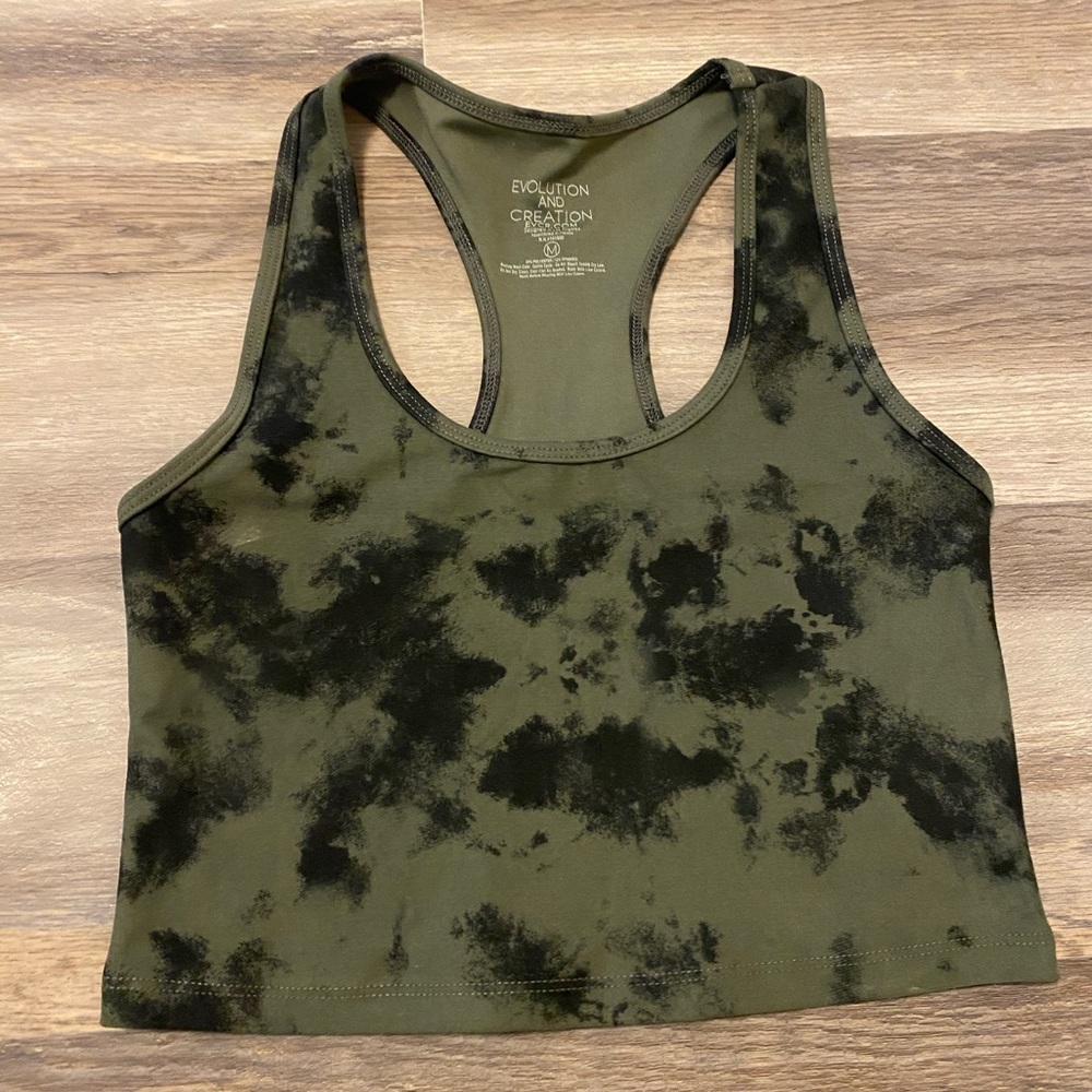 Evolution and Creation Cropped Tank